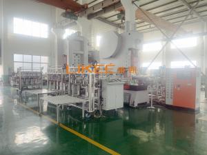 China 380V Semi Automatic Aluminium Foil Container Making Machine High Speed on sale