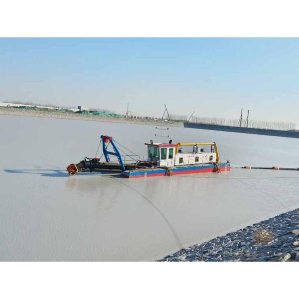 Professional 8 Inch To 26 Inch Cutter Suction Dredger Equipment For Dredging Mud Powered By Cummins Marine Engine 200 Cbm/H To 1500 Cbm/H Solid Sand