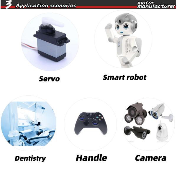 Customized Brushed Coreless DC Motor 17mm With Propeller 12V