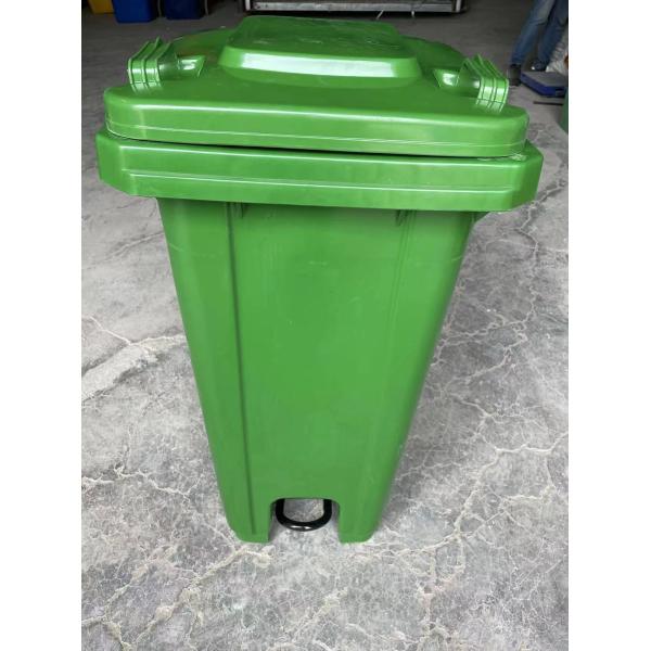 HDPE 240 Liters Trash Bin OEM ODM 240L Garbage Bin Black Blue