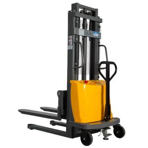 China Electric Pallet Stacker 1.5 Ton 2 Ton Pallet Stacker Electric Forklift on sale