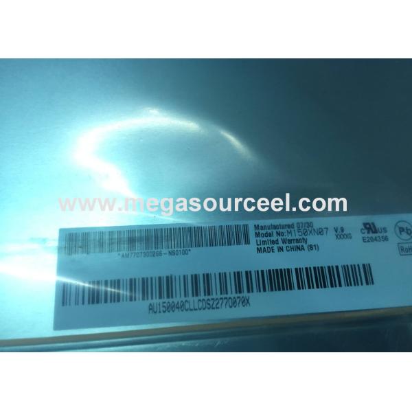 15" LCD Panel Types , XGA Color TFT LCD Resistive Touch Panel AU OPTRONICS M150XN07 V9