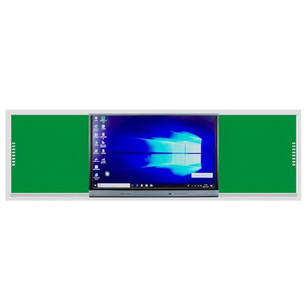 86'' Intelligent Smart Recordable Blackboard Green Board 4000:1 LED Android 9.0 350cd/m2 Interconnection Blackboard