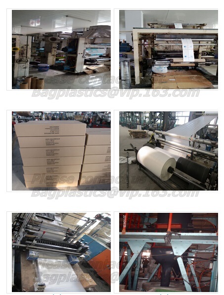 100% Oxo Biodegradable Clear Plastic Garbagetrash Bag Refuse Sack On Roll With Strong Hdpe yellow bags black bags blue b