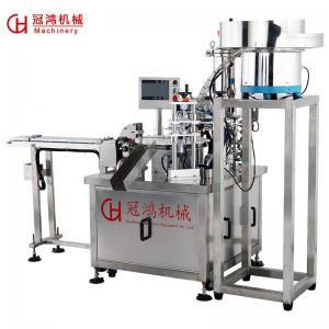 China Liquid Condoms Filling Machine with Air Pressure and Mechanical Driven Type 0.6-0.8MPa on sale