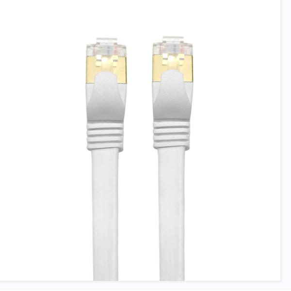 26AWG Cat Ethernet Cable 10 Ft 40Gbps With Gold Plated Resistant For Router Gaming