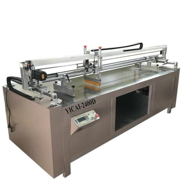 220V 3.5KW Flat Screen Printing Machine For Corrugated Carton Box Paper