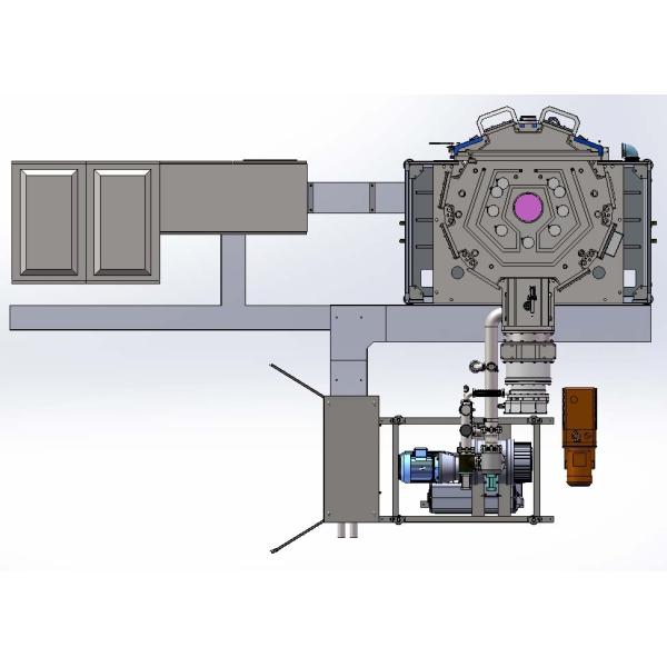 PVD Silver Plating For 5G Base Station Ceramic Dielectric Filters Ag Silver Sputtering Deposition Machine