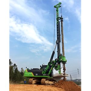 China Max Drilling Depth 32m Hydraulic Piling Rig 30rpm. wholesale