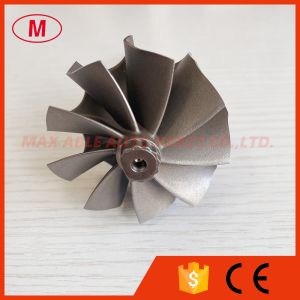 Buy cheap GTB25 51/53mm 9 blades journal bearing turbo wheel/turbine shaft&wheel from wholesalers