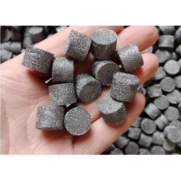 AISI304 14X10mm Compressed Knitted Wire Mesh For Snow Foam Lance Filter