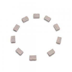 China Durable M shape 24*7.6/8.4*15 mm granite diamond segment for 6.5mm multi cutter blade wholesale