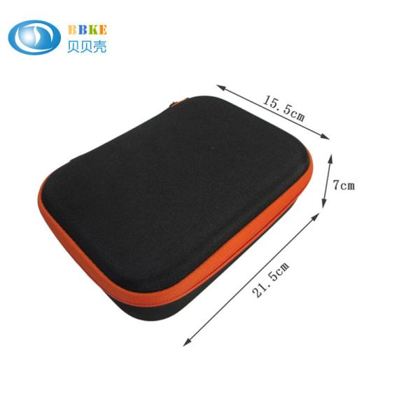 Black Waterproof Eva Hard Case , Digital Camera Easy Custom Eva Case Cover