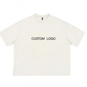 China Anti-wrinkle Custom Eco-friendly T-shirt Bag Black and White Blank Unisex T-shirts for Men XS-3XL wholesale