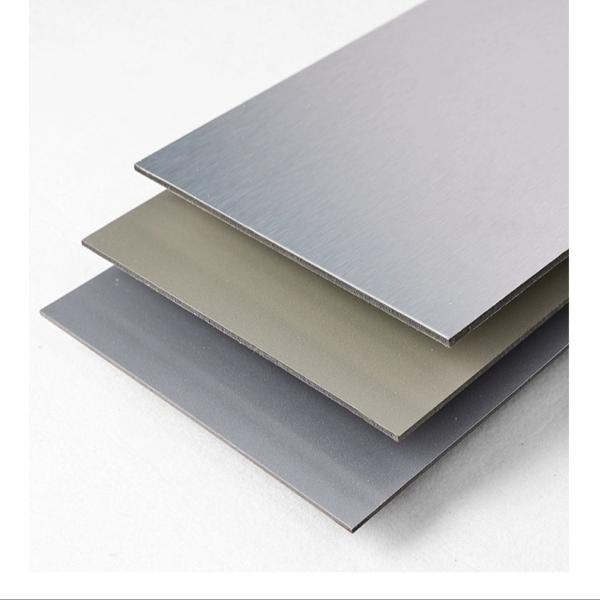 3mm 4mm Brushed Pvdf Facade Acp Acm Aluminum Composite Panel Sheet Cladding For Decorative Waterproof Wall Panels