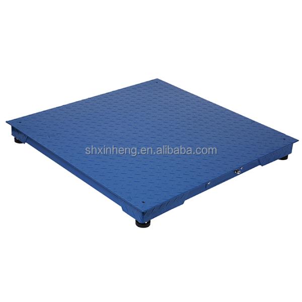 RS232 Thick Platform Plate Industrial Floor Scale 3000kg Weighing Electronic Platform Scale Digital XH8720