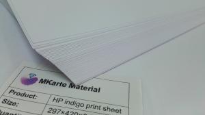 China 0.3mm Thick HP Indigo Single-sided PVC sheet  Digital Printing PVC Sheets wholesale