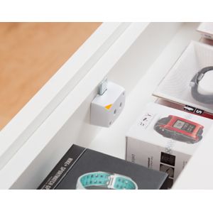 China Durable Metal Cabinet Door Locks , Single Key System Invisible Cabinet Lock wholesale