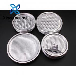 China Can Foil Pans Aluminium Seal Easy Open End Aluminum Foil Peel-Off Lids wholesale
