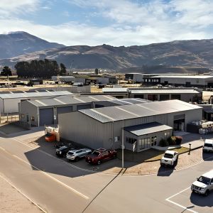 Earthquake Resistance Steel Structure Workshop 1200m2 With Large Span Design