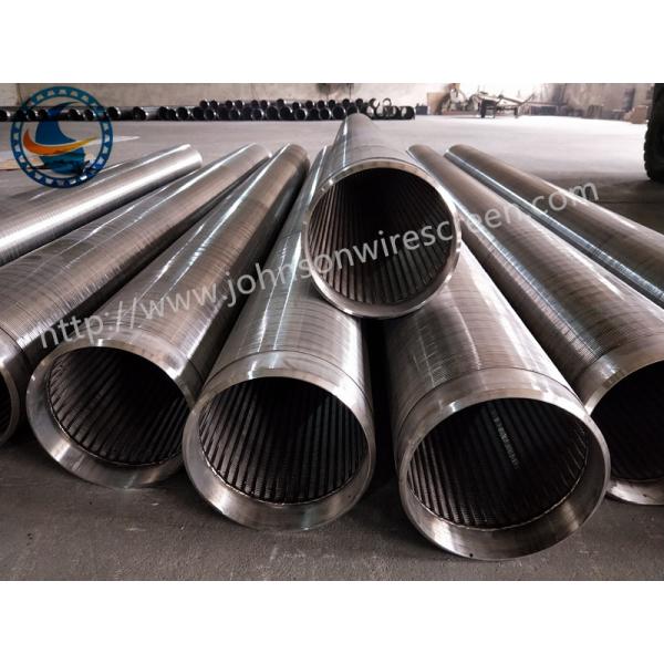 Stainless Steel 304 Slotted Screen Pipe For Agricultural Systems Non Clogging