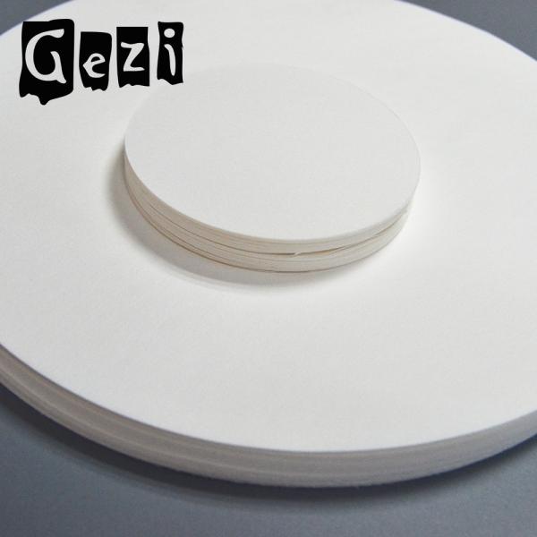 0.65 - 0.75mm Ashless Filter Paper Sheets Lab Grade Long Term Filtration
