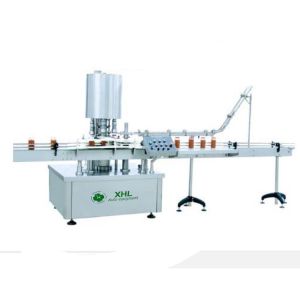 China Rotary 80 BPM 2000kg Glass Bottle Filling Line wholesale