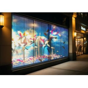 Buy cheap P2.6 Led Grille Screen Display Full Color 500*1000mm Led Screen Indoor from wholesalers