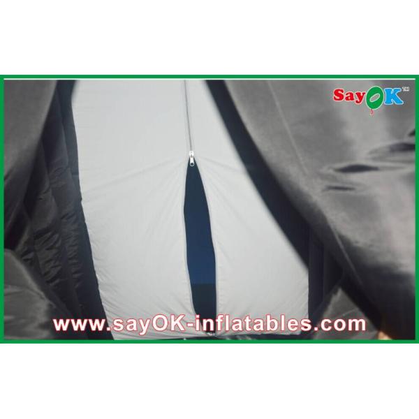 Fire-proof Inflatable Projection Planetarium Dome Black With Projection Cloth