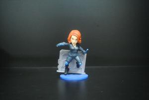 China Marvel Black Widow Action Figure , Valuable Collectible Toys 2.5 INCH Tall wholesale
