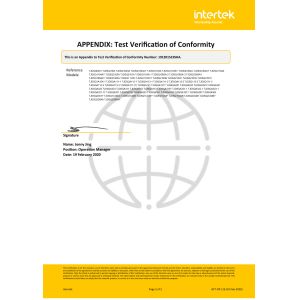 YuYao TianJia Garden Irrigation Equipment Co.,Ltd. Certifications