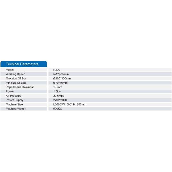 Round Box Manufacturing Machine