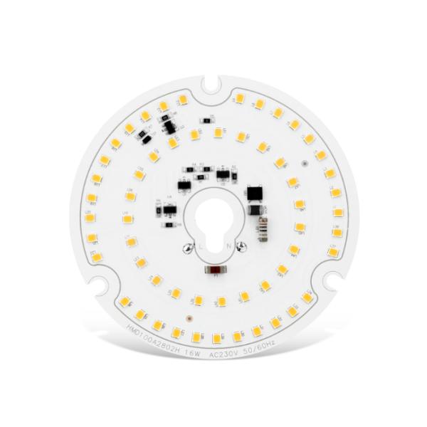 Round AC120V/220-240V Cool White color led dimmable module D100mm-2700K/4000K CRI90 Aluminum PCB material