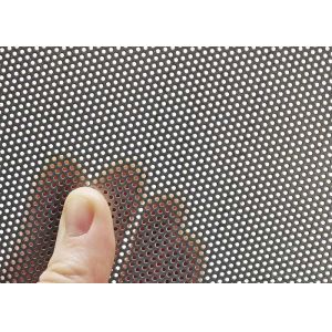 Micro Hole Perforated Metal Made by CNC Punching Machine High Speed, Fine