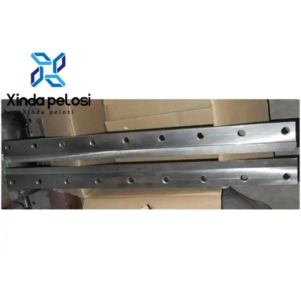High Durability Bag Making Machine Parts Blade Cold Cutting Knife Length 380mm