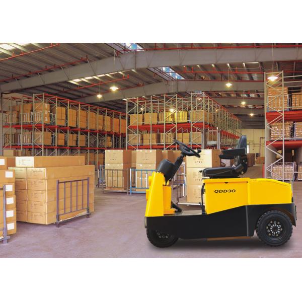 Battery Powered Aircraft Tow Tractor 3 Tons Traction Weight Good Stability