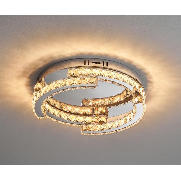 Luxury Crystal Ceiling Lamp Suitable for Living Room Bar Bedroom Ceiling Lamp(WH-CA-102)