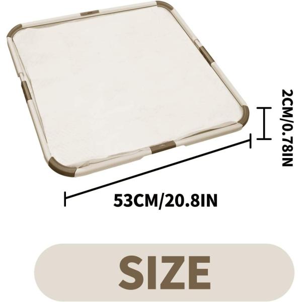 Dog Pee Pad Foldable Potty Training Holder Portable Silicone Tray For Puppy Training