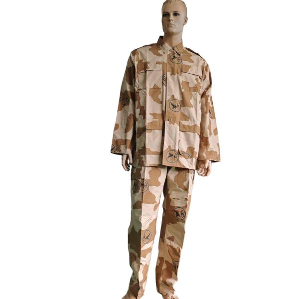 BDU Military Uniform Digital Desert Camouflage Color Army Uniform for Outdoor Tactical Acivity Polyester Cotton Material