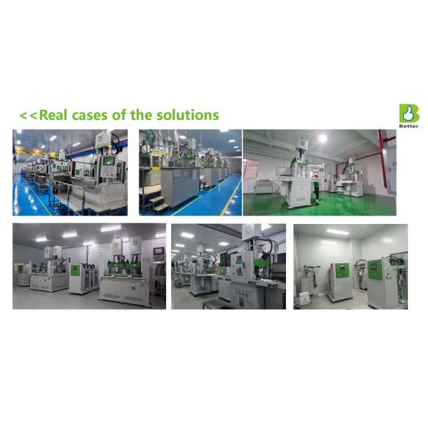 Vertical Liquid Silicone Facial Brush Soft Bristle LSR Injection Molding Machine