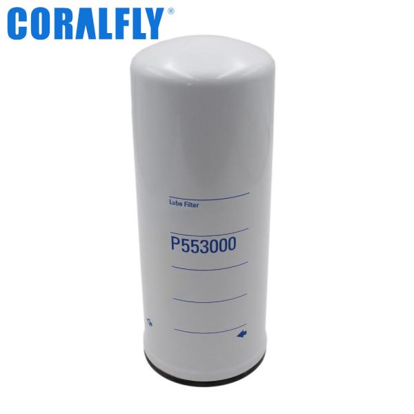 P553000 Tractor Excavator bus Filter Element Lube Oil Filter For CORALFLY Filter