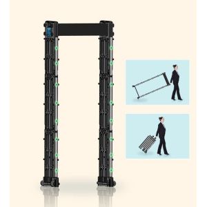 China Self Diagnostic Portable Metal Detector IP65 Security Waterproof Door Frame 12W wholesale