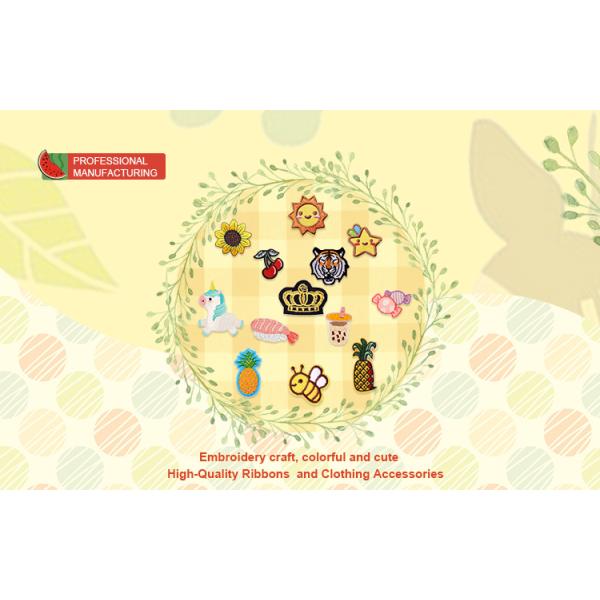 Custom Made High End Soft patch logo patch embroidered crocodile patch