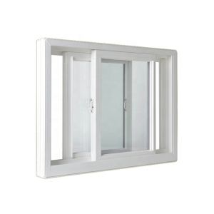 China Vinyl Aluminum Storm Windows Double Glass Sliding Window on sale