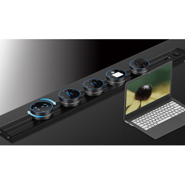 Power Track and socket Multi-Function Socket UK US DE EU Standard Socket With LED