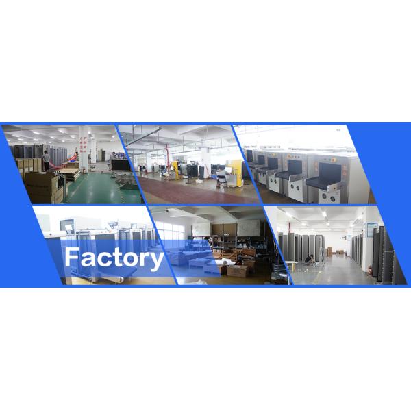 High Safety 500 * 300mm Security Baggage Scanner SF5030 L Shaped Array Detector