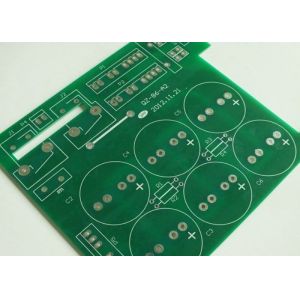 Buy cheap 1.6mm Doulbe Sided Prototype PCB Board White Silkscreen Green Solder Mask from wholesalers