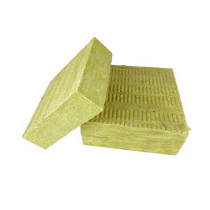 China A1 Fire Protection Rockwool Insulation Material 30mm-100mm Easy Installation wholesale