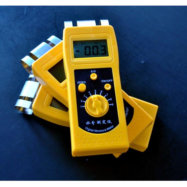 Portable Textile Moisture Meter Pin Type With 4 Digital LCD Display
