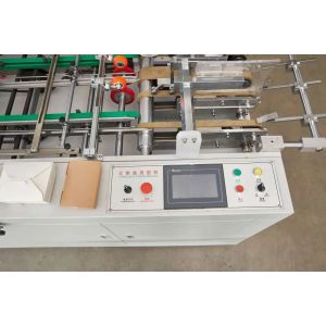 Servo Motor Paper Box Machine Hamburger Box Making Machine